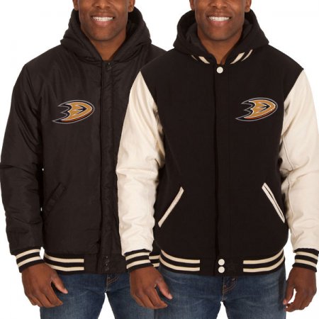Anaheim Ducks - Fleece Varsity Reversible NHL Jacket
