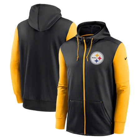 Pittsburgh Steelers - Performance Full-Zip NFL Bluza z kapturem