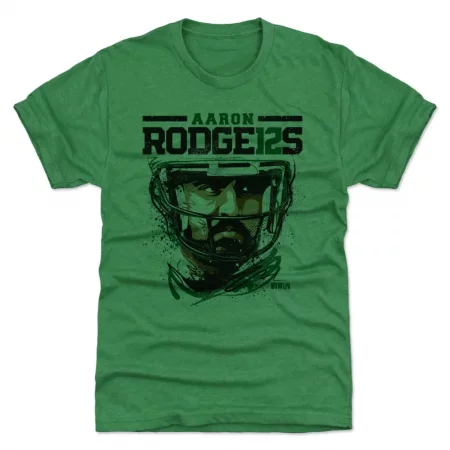 Green Bay Packers - Aaron Rodgers RODGE12S Green NFL T-Shirt