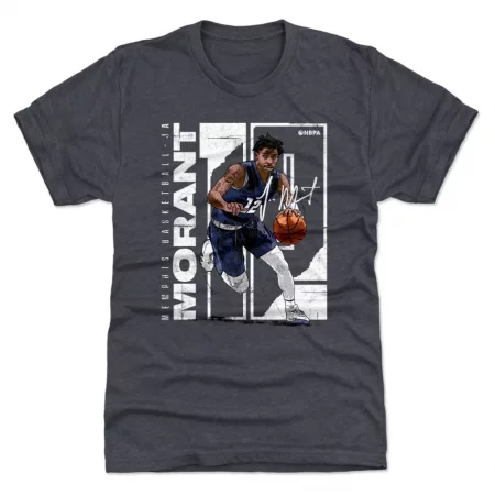 Memphis Grizzlies - Ja Morant Stretch Navy NBA T-Shirt