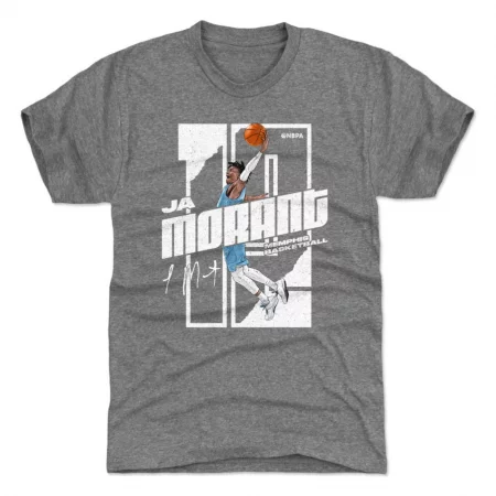 Memphis Grizzlies - Ja Morant Stretch Dunk Gray NBA Tričko