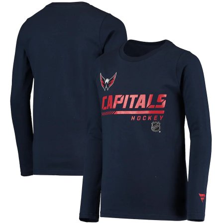 Washington Capitals Dziecia - Authentic Pro NHL Koszulka z długim rękawem