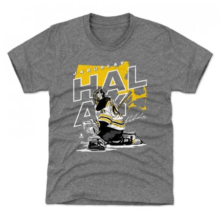Boston Bruins Youth - Jaroslav Halak Player Map NHL T-Shirt