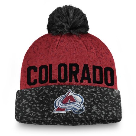 Colorado Avalanche - Fan Weave Cuffed NHL Knit Hat