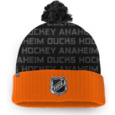 Anaheim Ducks - Authentic Pro Rinkside Cuffed NHL Czapka zimowa