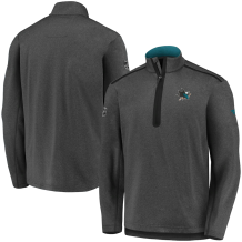 San Jose Sharks - Authentic Travel & Training 1/4 Zip NHL Bunda