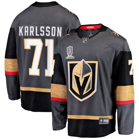 Vegas Golden Knights - William Karlsson 2023 Stanley Cup Champs Alternate NHL Trikot
