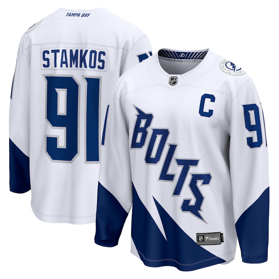 Tampa Bay Lightning - Steven Stamkos 2022 Stadium Series NHL Jersey ::  FansMania