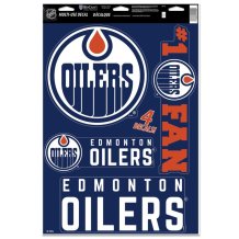 Edmonton Oilers - Multi Use Big 4 NHL Aufkleber-Set