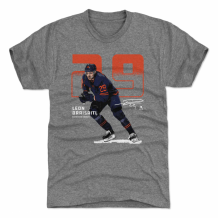 Edmonton Oilers - Leon Draisaitl Outline NHL T-Shirt
