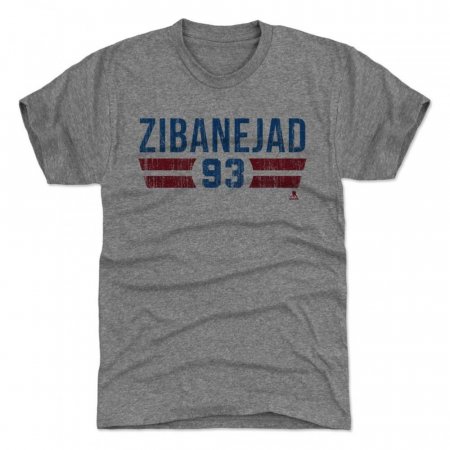 New York Rangers - Mika Zibanejad Font NHL T-Shirt
