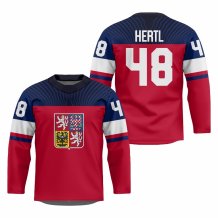 Czechia - Tomas Hertl 2026 Hockey Replica Jersey