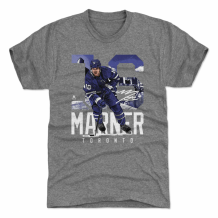 Toronto Maple Leafs - Mitch Marner Landmark Gray NHL T-Shirt