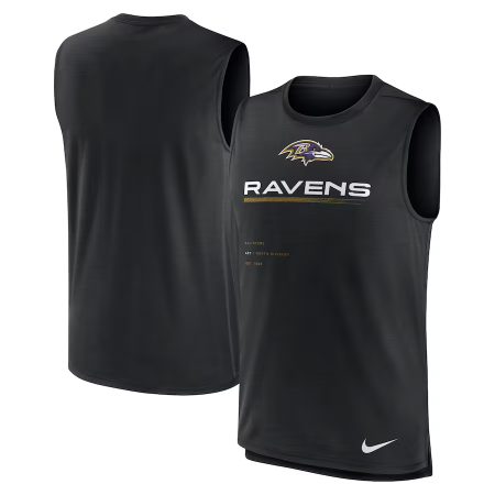 Baltimore Ravens - Muscle Trainer NFL Tank Top
