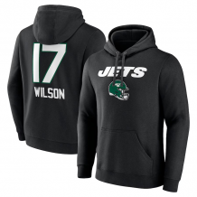 New York Jets - Garrett Wilson Wordmark NFL Bluza z kapturem