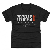 Anaheim Ducks Detské - Trevor Zegras Elite Black NHL Tričko