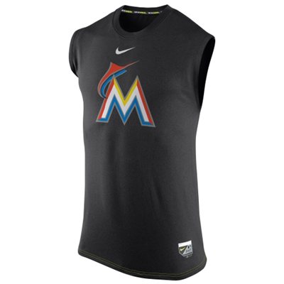 Miami Marlins - Dri-FIT Legend Logo MLB Tshirt