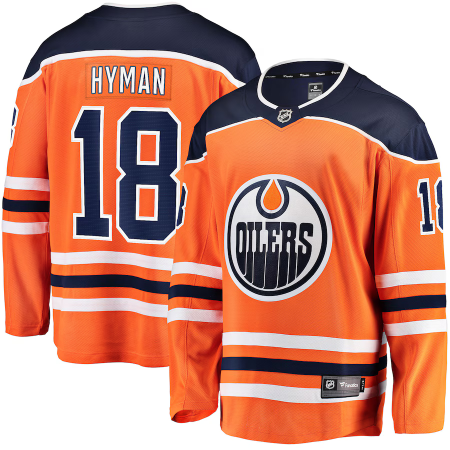 Edmonton Oilers - Zach Hyman Breakaway NHL Trikot