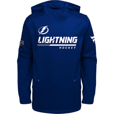 Tampa Bay Lightning Dětská - Authentic Locker Room NHL Mikina s kapucí