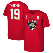 Florida Panthers Dziecięca - Matthew Tkachuk 2025 Champions NHL Koszułka