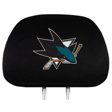 San Jose Sharks - 2-pack Team Logo NHL Headrest Cover