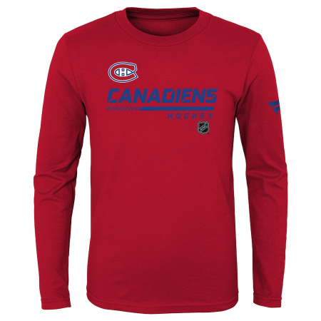Montreal Canadiens Dziecia - Authentic Pro NHL Koszulka z długim rękawem