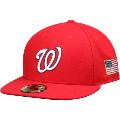 Washington Nationals - Authentic On-Field US Flag MLB Čiapka