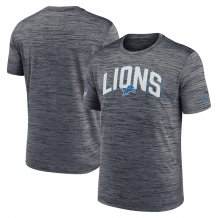 Detroit Lions - Velocity Athletic Black NFL T-Shirt