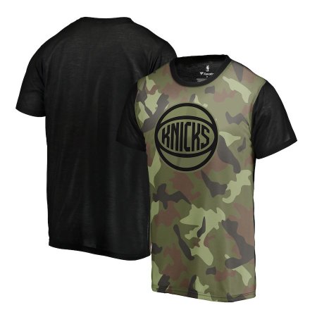 New York Knicks - Camo Collection Blast Sublimated NBA T-Shirt