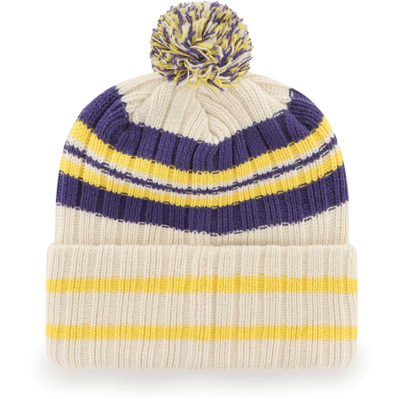 Los Angeles Lakers - Hone Patch NBA Knit Hat