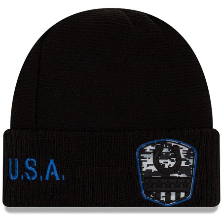 Indianapolis Colts - 2019 Salute to Service Black NFL Knit hat
