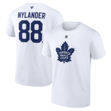 Toronto Maple Leafs - William Nylander Stack White NHL T-Shirt