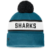 San Jose Sharks - Fundamental Wordmark NHL Wintermütze