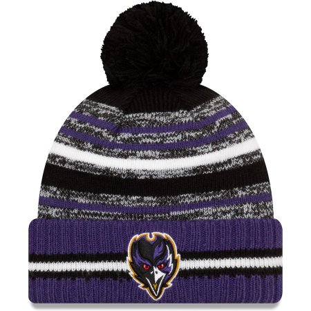 Baltimore Ravens - 2021 Sideline Home NFL Knit hat