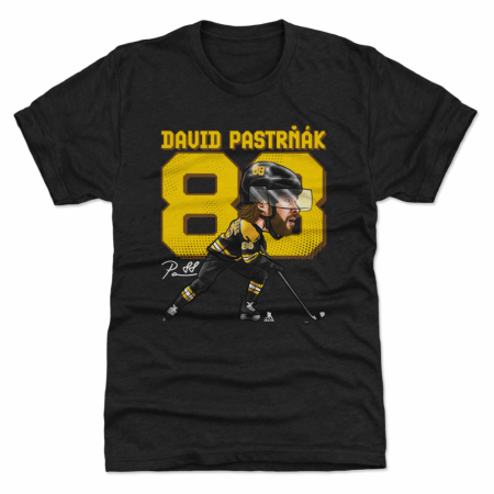 Boston Bruins Kinder - David Pastrnak Cartoon NHL T-Shirt