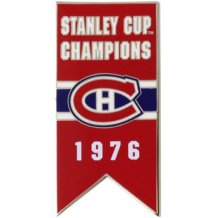 Montreal Canadiens 1976 Stanley Cup Champs NHL Odznak