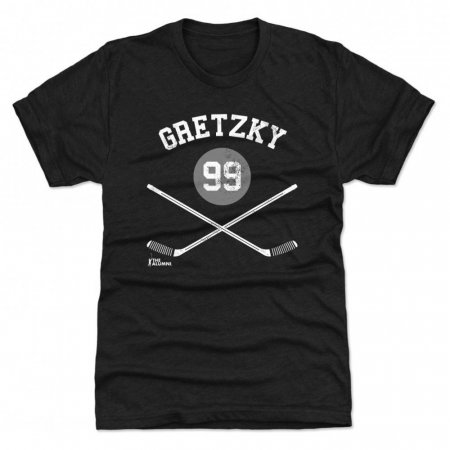 Los Angeles Kings - Wayne Gretzky Sticks Black NHL Tričko