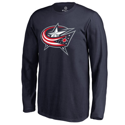 Columbus Blue Jackets Youth - Primary Logo NHL Long Sleeve T-Shirt
