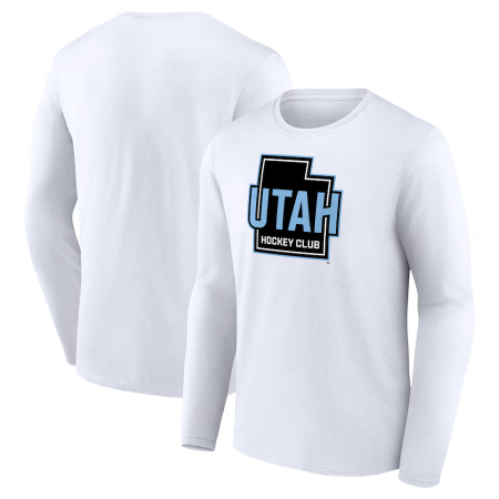 Utah Hockey Club - Alternate Logo White NHL Long Sleeve T-Shirt