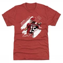 Kansas City Chiefs - Patrick Mahomes Stripes NFL T-Shirt