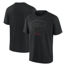 Montreal Canadiens - Blackout Heavyweight NHL Tričko