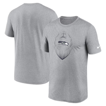 Seattle Seahawks - Primetime Legend Icon Gray NFL T-Shirt