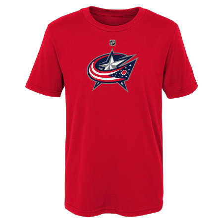 Columbus Blue Jackets Youth - Primary Logo Red NHL Koszulka