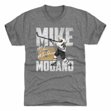 Dallas Stars - Mike Modano 9 Gray NHL T-Shirt