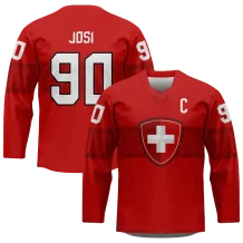 Schweiz - Roman Josi Replica Fan Trikot