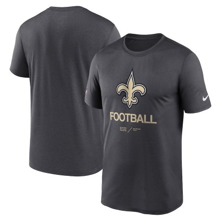 New Orleans Saints - Infographic Anthracite NFL T-shirt
