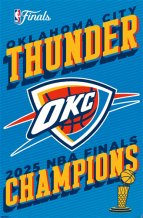 Oklahoma City Thunder - 2025 NBA Finals Poster