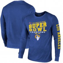 Los Angeles Rams - Super Bowl LVI Champions 2-Time Loudmouth NFL Long Sleeve T-Shirt