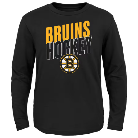 Boston Bruins Dziecia - Showtime NHL Koszulka z długim rękawem