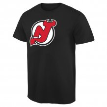 New Jersey Devils - Primary Logo Black NHL T-Shirt